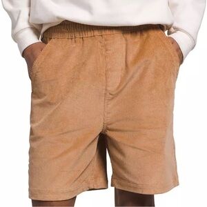NWT The North Face Men's Utility Corduroy Easy Short Almond Butter Size M